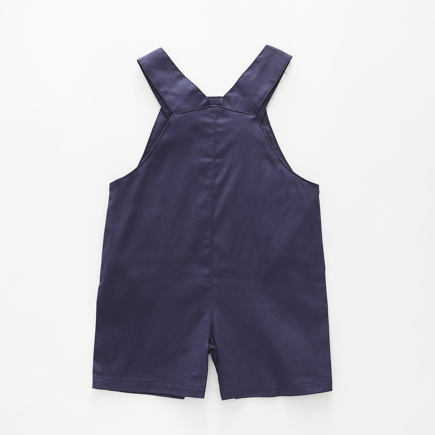 Infant and Toddler Boys Navy Blue Overalls