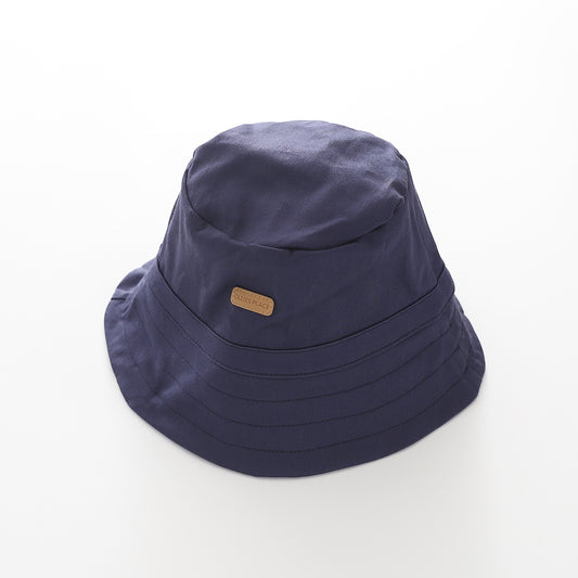 Baby Boys Navy Blue Bucket Hat