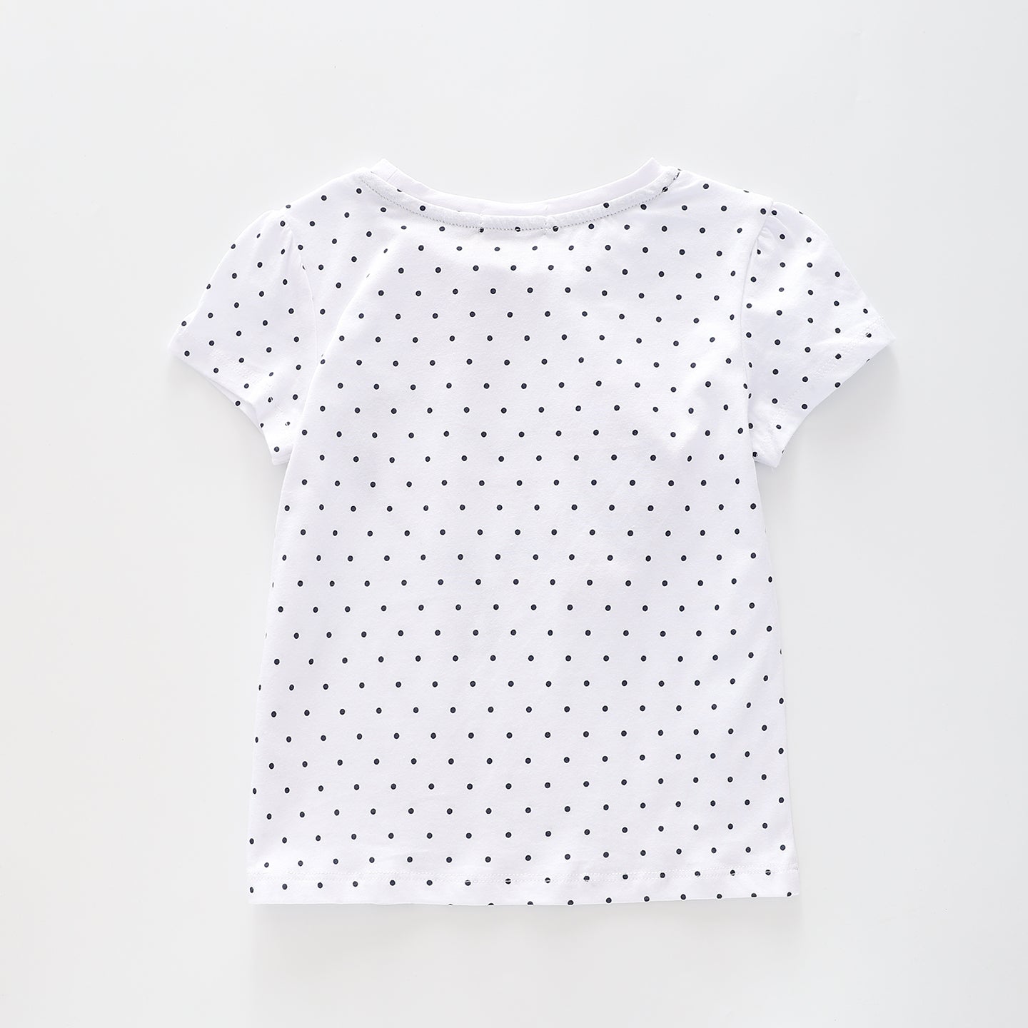 Girl\'s Polka Dot Big Sister T-Shirt