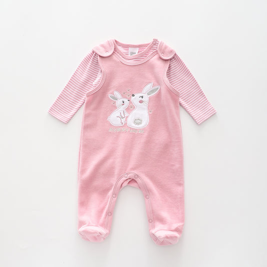 Cotton-Tail, Baby Girls Coveralls Set
