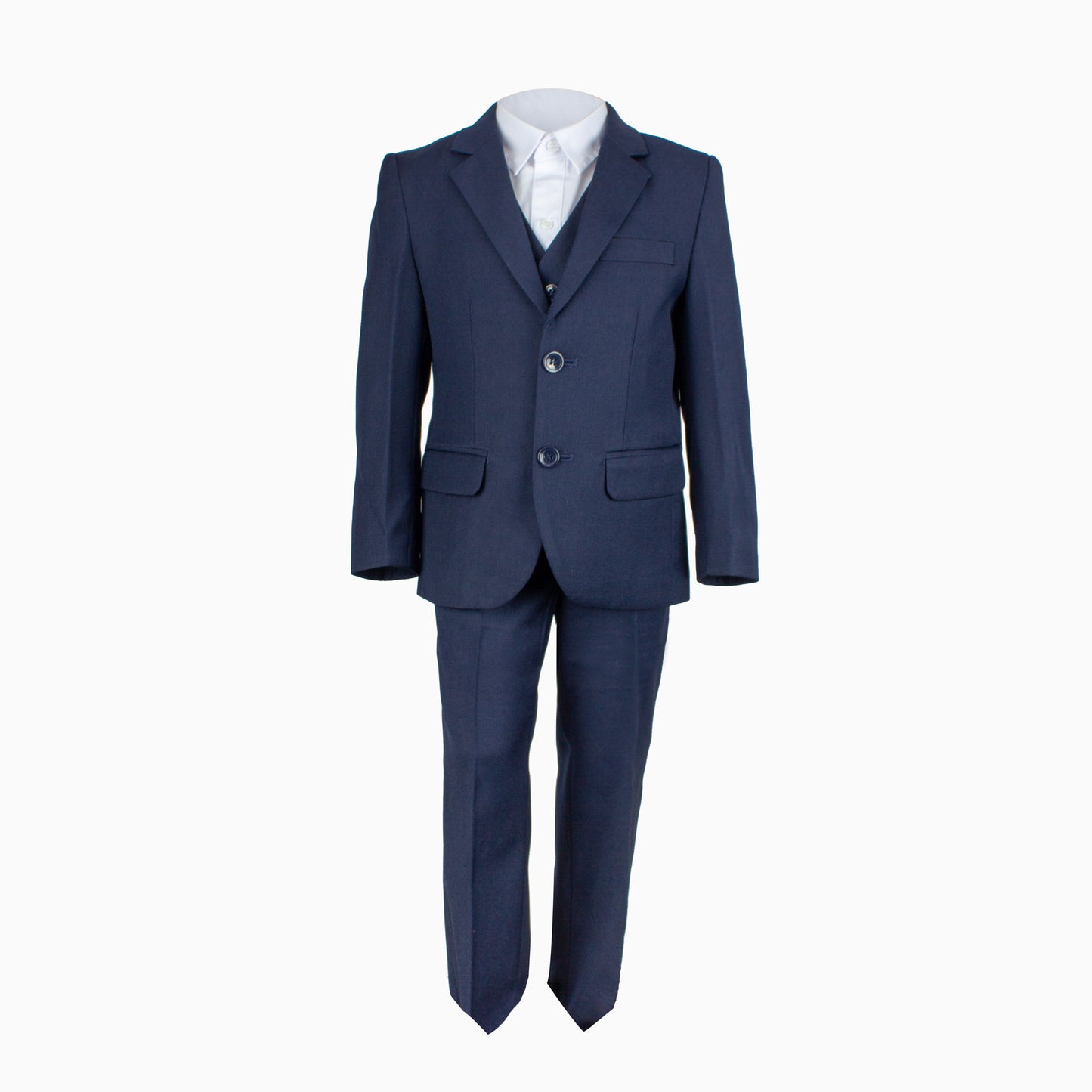 Boys' Formal Navy Suit, 4 Piece Set (size 3 months to 7 years)