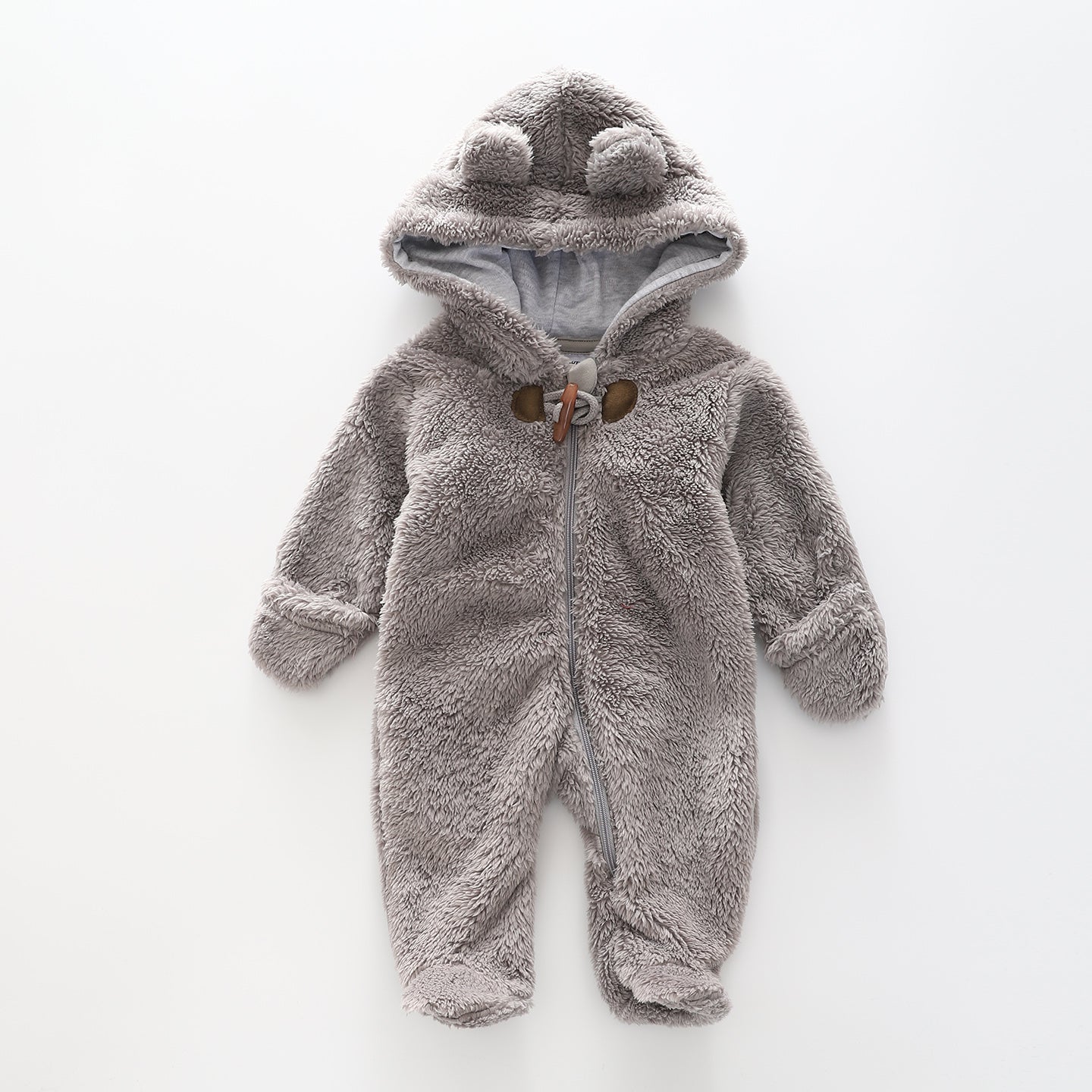 Fluffy Baby Bear Padded Suit
