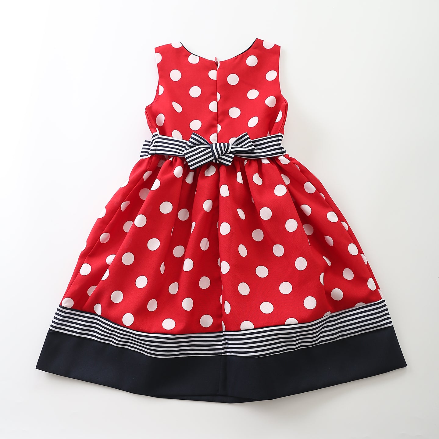 QSJG7111 Junior Girls Special Occasion Red and Navy Dress