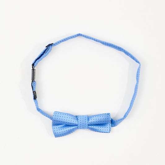 Boys Blue Mini Square Bow Tie